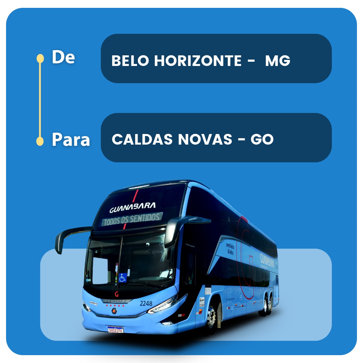 BELO HORIZONTE -  MG - CALDAS NOVAS - GO